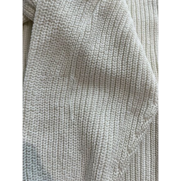 Jeu Illimite Logo Knit Sweater in Cream Black - Picture 2 of 7